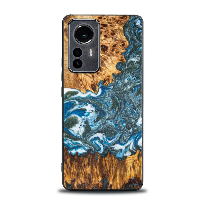 Xiaomi 12 Pro Handyhülle aus Harz und Holz - Synergy#E17