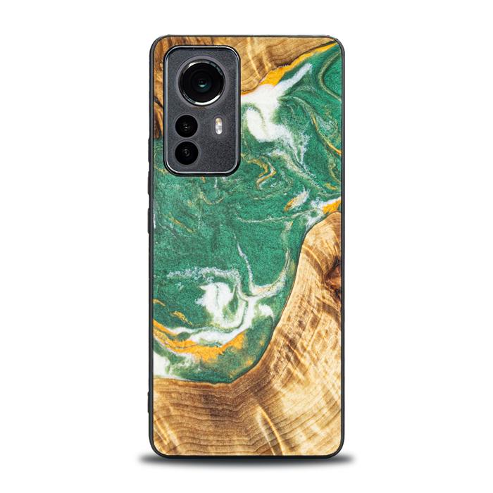 Xiaomi 12 Pro Handyhülle aus Harz und Holz - Synergy#E20