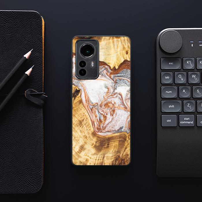 Xiaomi 12 Pro Handyhülle aus Harz und Holz - Synergy#E5