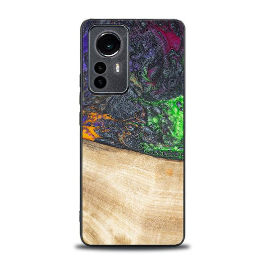 Xiaomi 12 Pro Handyhülle aus Harz und Holz - Synergy#F10