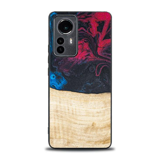 Xiaomi 12 Pro Handyhülle aus Harz und Holz - Synergy#F14