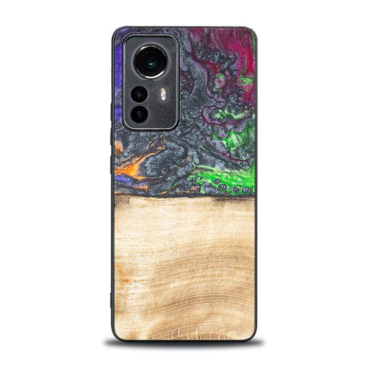 Xiaomi 12 Pro Handyhülle aus Harz und Holz - Synergy#F2