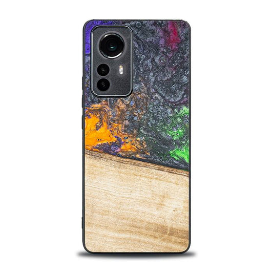 Xiaomi 12 Pro Handyhülle aus Harz und Holz - Synergy#F20