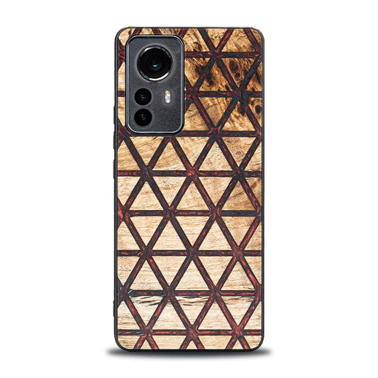Xiaomi 12 Pro Handyhülle aus Harz und Holz - Synergy#F22