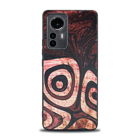 Xiaomi 12 Pro Handyhülle aus Harz und Holz - Synergy#F32
