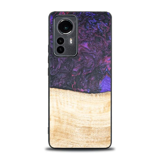 Xiaomi 12 Pro Handyhülle aus Harz und Holz - Synergy#F4