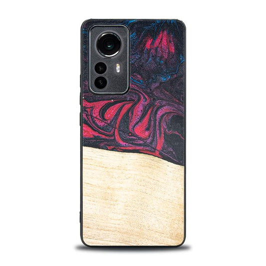 Xiaomi 12 Pro Handyhülle aus Harz und Holz - Synergy#F5