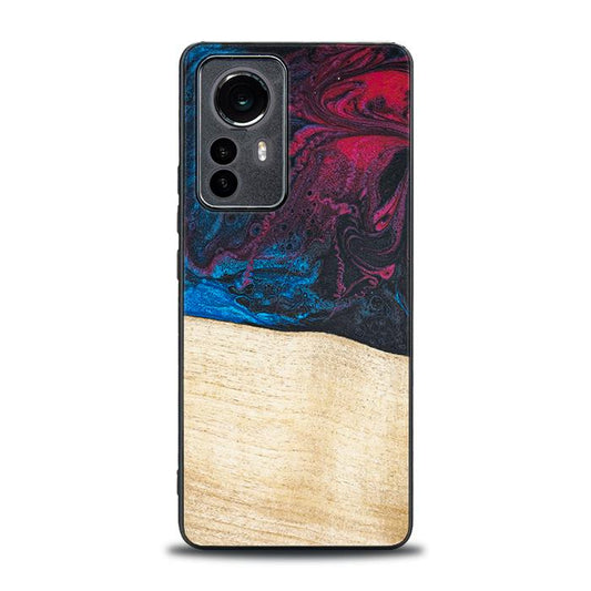 Xiaomi 12 Pro Handyhülle aus Harz und Holz - Synergy#F9