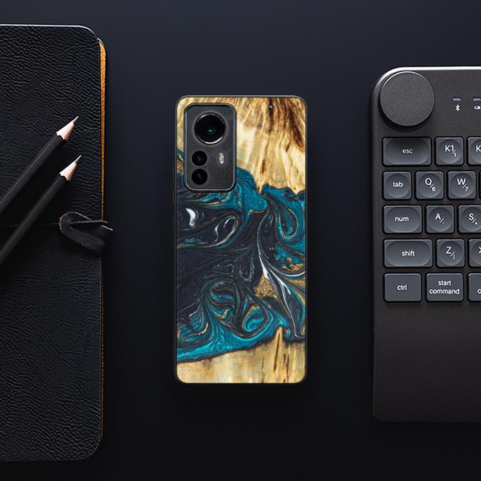 Xiaomi 12 / 12X Handyhülle aus Harz und Holz - SYNERGY#E1