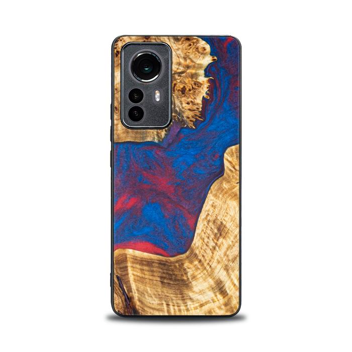 Xiaomi 12 / 12X Handyhülle aus Harz und Holz - Synergy#E10