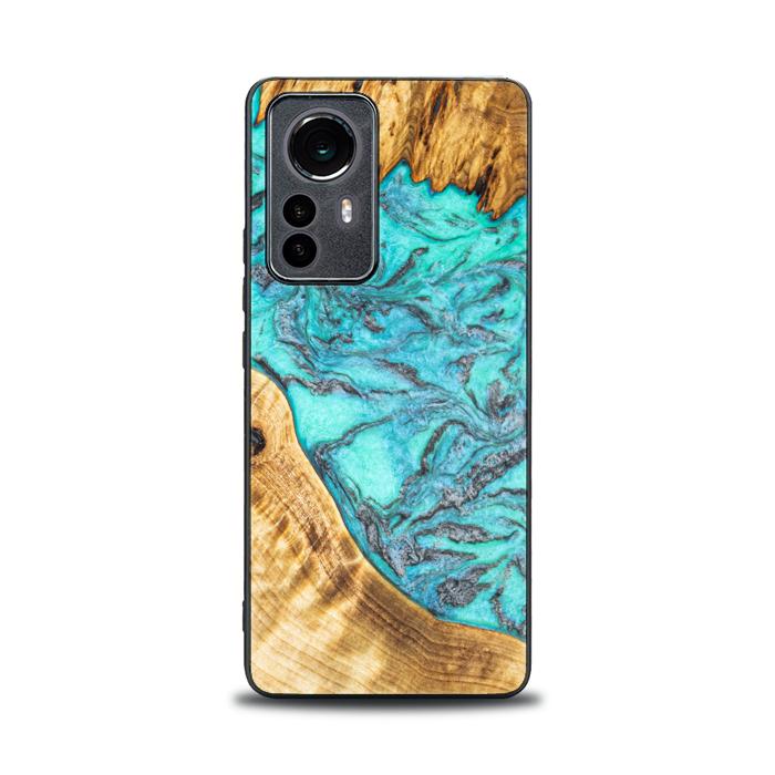 Xiaomi 12 / 12X Handyhülle aus Harz und Holz - Synergy#E13