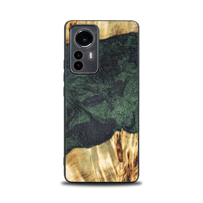 Xiaomi 12 / 12X Handyhülle aus Harz und Holz - Synergy#E14