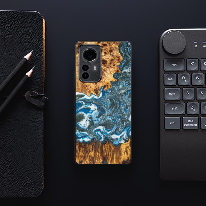 Xiaomi 12 / 12X Handyhülle aus Harz und Holz - Synergy#E17