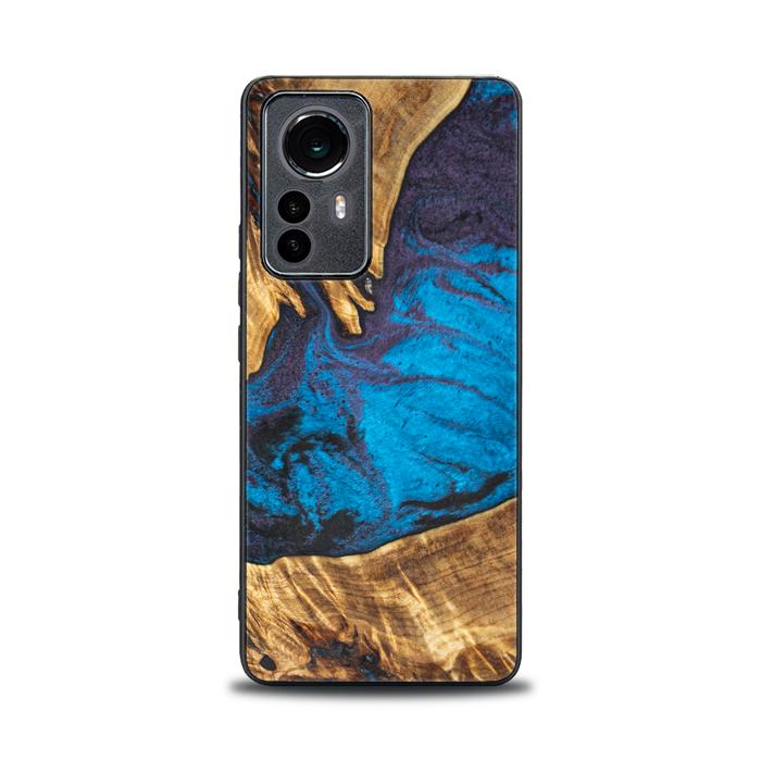 Xiaomi 12 / 12X Handyhülle aus Harz und Holz - Synergy#E21