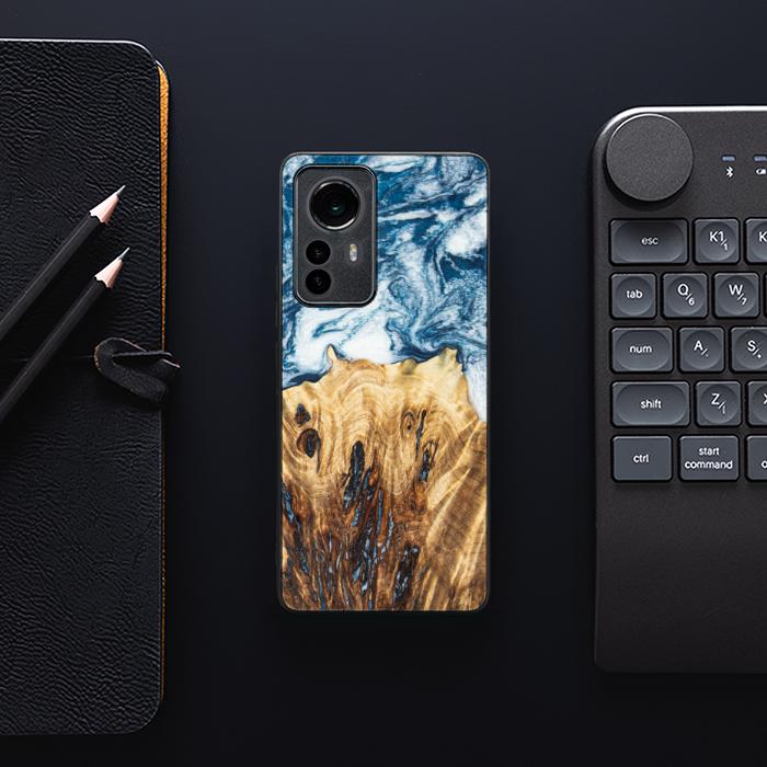 Xiaomi 12 / 12X Handyhülle aus Harz und Holz - Synergy#E23