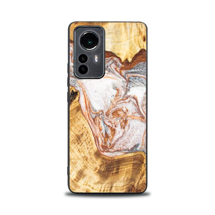 Xiaomi 12 / 12X Handyhülle aus Harz und Holz - Synergy#E5