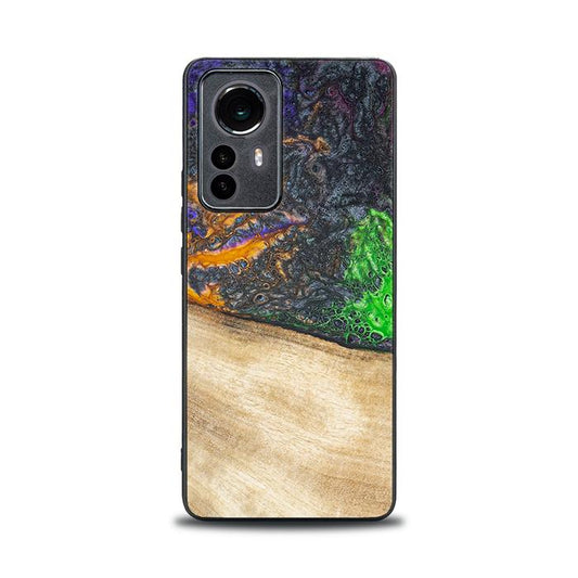Xiaomi 12 / 12X Handyhülle aus Harz und Holz - Synergy#F15