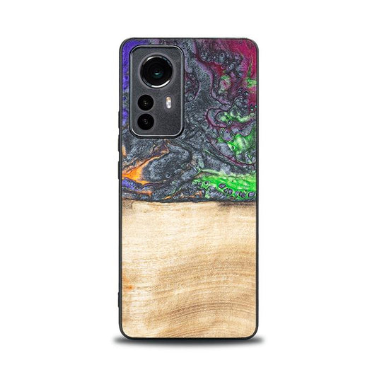 Xiaomi 12 / 12X Handyhülle aus Harz und Holz - Synergy#F2