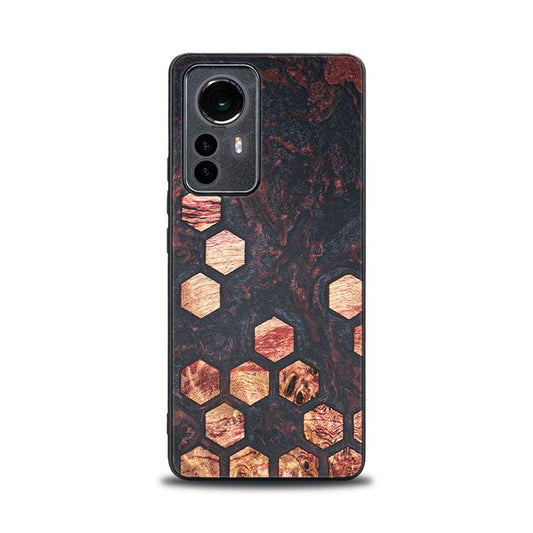 Xiaomi 12 / 12X Handyhülle aus Harz und Holz - Synergy#F27