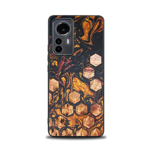 Xiaomi 12 / 12X Handyhülle aus Harz und Holz - Synergy#F38