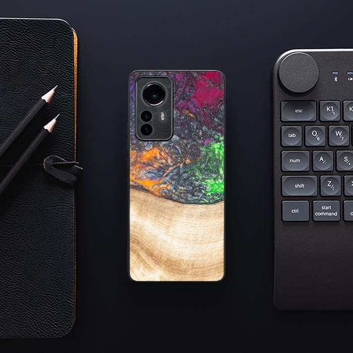 Xiaomi 12 / 12X Handyhülle aus Harz und Holz - Synergy#F6