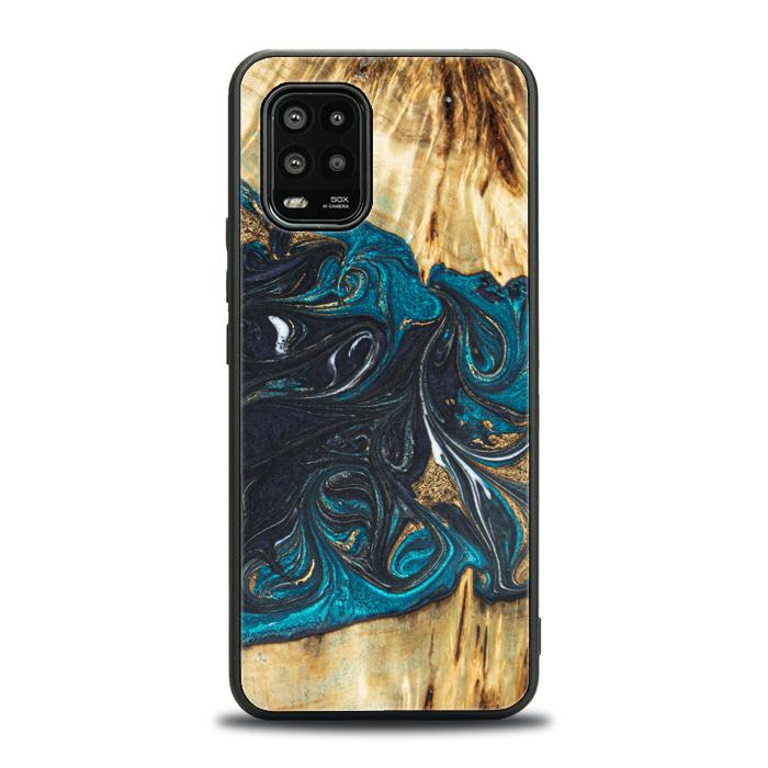 Xiaomi Mi 10 lite Handyhülle aus Harz und Holz - SYNERGY#E1