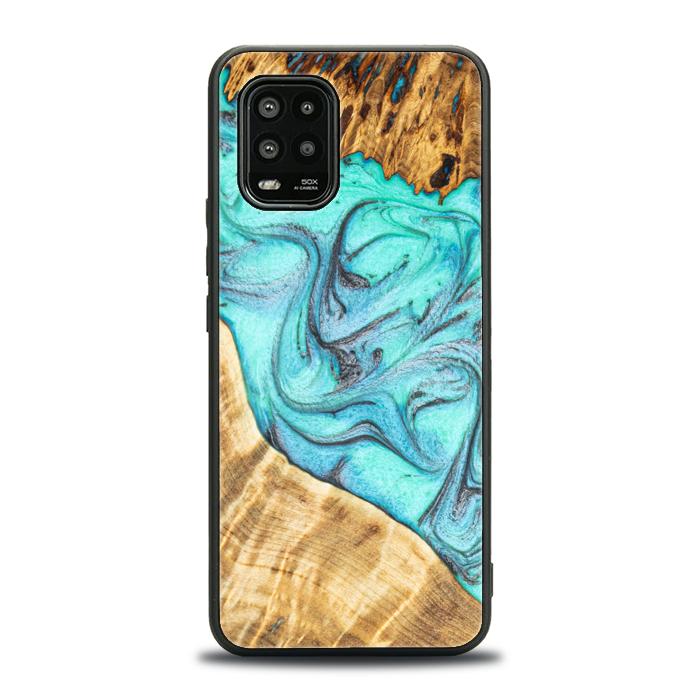 Xiaomi Mi 10 lite Handyhülle aus Harz und Holz - Synergy#E16