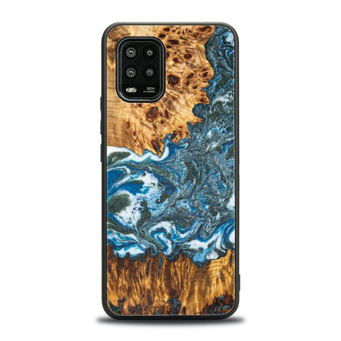 Xiaomi Mi 10 lite Handyhülle aus Harz und Holz - Synergy#E17