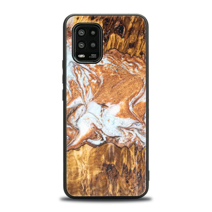 Xiaomi Mi 10 lite Handyhülle aus Harz und Holz - Synergy#E18
