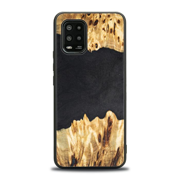 Xiaomi Mi 10 lite Handyhülle aus Harz und Holz - Synergy#E19