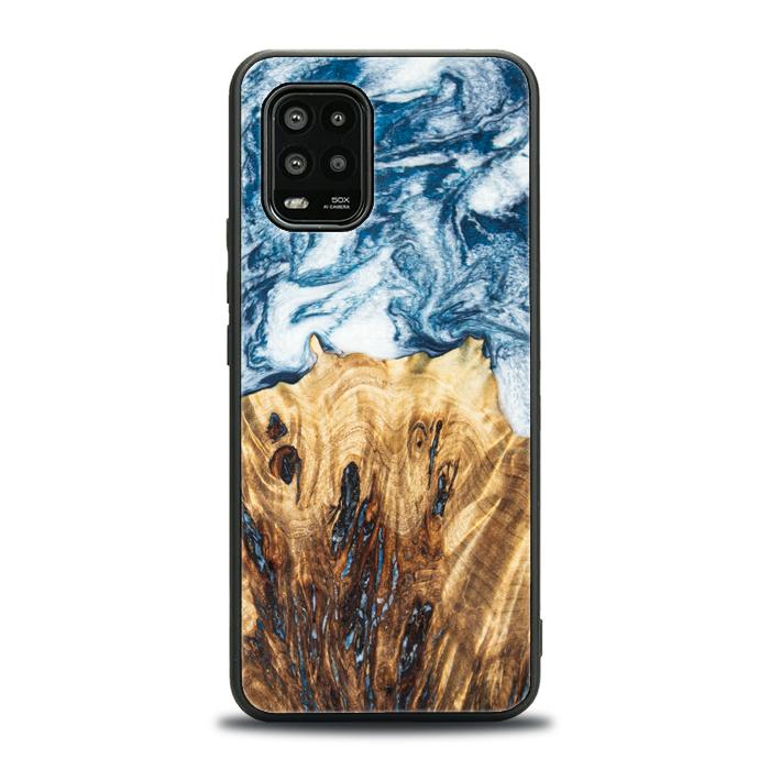 Xiaomi Mi 10 lite Handyhülle aus Harz und Holz - Synergy#E23