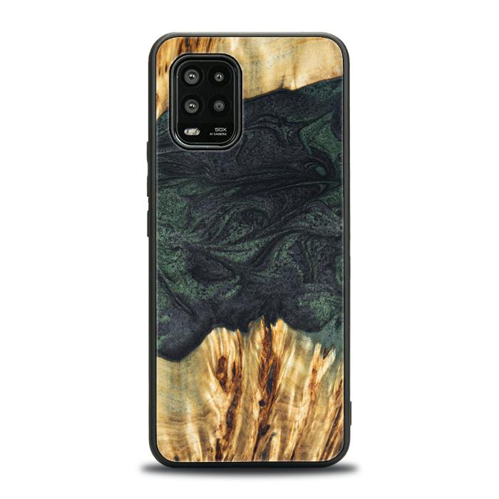 Xiaomi Mi 10 lite Handyhülle aus Harz und Holz - Synergy#E25