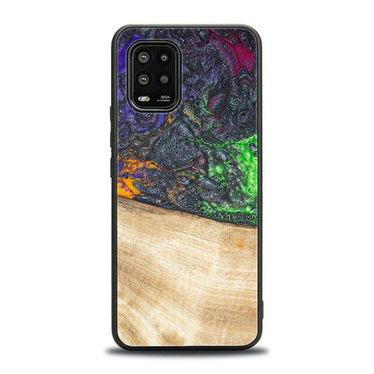 Xiaomi Mi 10 lite Handyhülle aus Harz und Holz - Synergy#F10