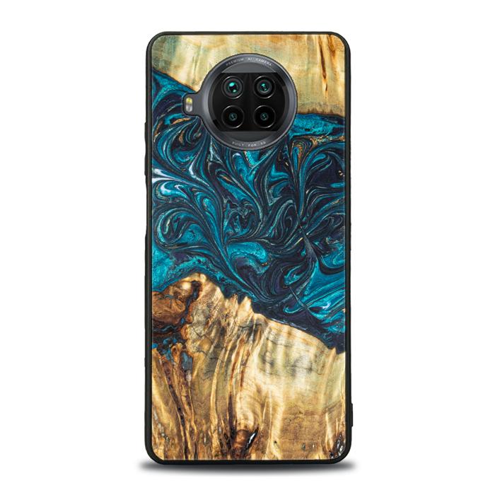 Xiaomi Mi 10T lite Handyhülle aus Harz und Holz - Synergy#E12