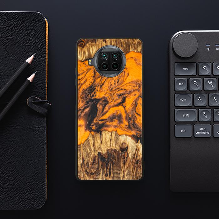 Xiaomi Mi 10T lite Handyhülle aus Harz und Holz - Synergy#E24