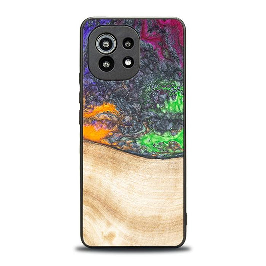 Xiaomi Mi 11 Handyhülle aus Harz und Holz - Synergy#F1