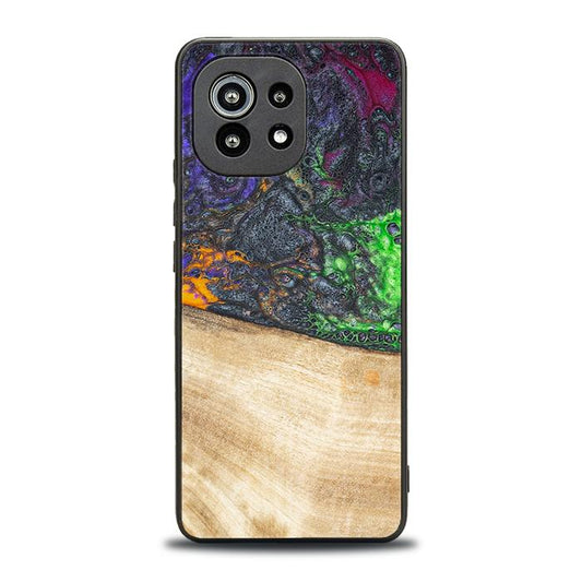 Xiaomi Mi 11 Handyhülle aus Harz und Holz - Synergy#F10