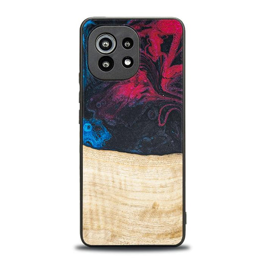 Xiaomi Mi 11 Handyhülle aus Harz und Holz - Synergy#F14