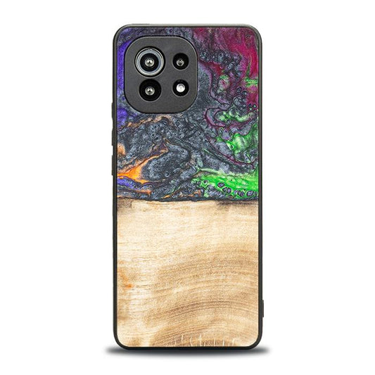 Xiaomi Mi 11 Handyhülle aus Harz und Holz - Synergy#F2