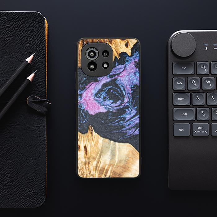 Xiaomi Mi 11 Handyhülle aus Harz und Holz - Synergy#F25