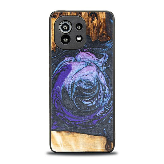 Xiaomi Mi 11 Handyhülle aus Harz und Holz - Synergy#F34