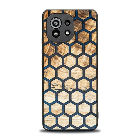 Xiaomi Mi 11 Handyhülle aus Harz und Holz - Synergy#F36