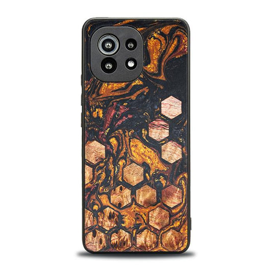 Xiaomi Mi 11 Handyhülle aus Harz und Holz - Synergy#F38