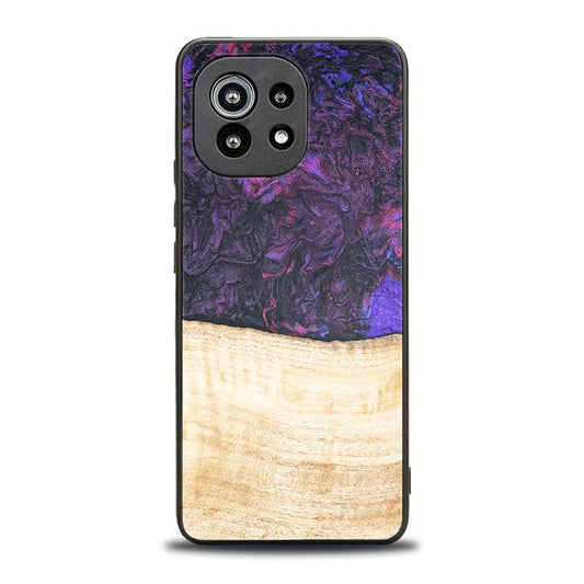 Xiaomi Mi 11 Handyhülle aus Harz und Holz - Synergy#F4