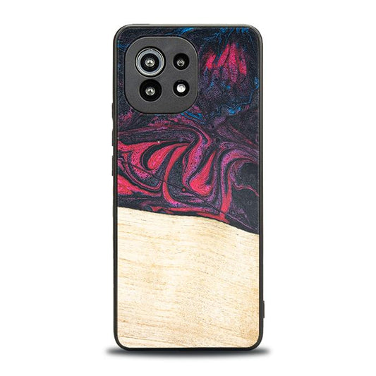 Xiaomi Mi 11 Handyhülle aus Harz und Holz - Synergy#F5
