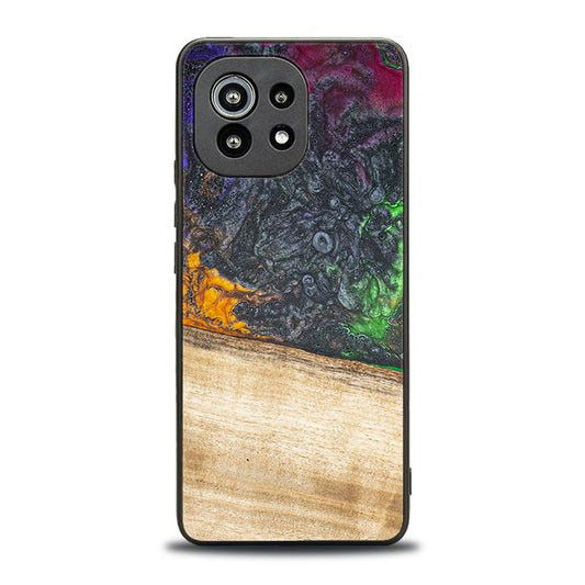 Xiaomi Mi 11 Handyhülle aus Harz und Holz - Synergy#F8