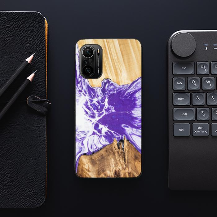 Xiaomi Mi 11i Handyhülle aus Harz und Holz - Synergy#A78