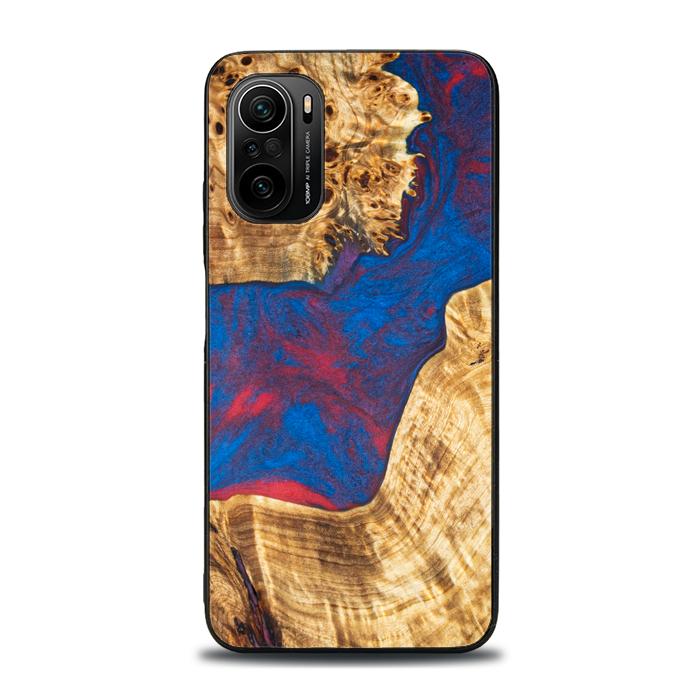 Xiaomi Mi 11i Handyhülle aus Harz und Holz - Synergy#E10