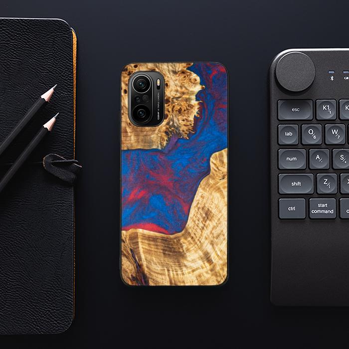 Xiaomi Mi 11i Handyhülle aus Harz und Holz - Synergy#E10