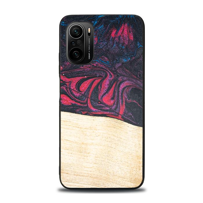 Xiaomi Mi 11i Handyhülle aus Harz und Holz - Synergy#F5